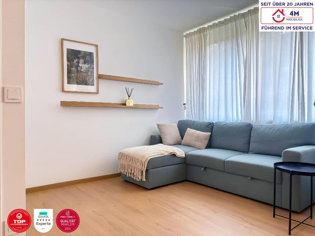 2-Room Apartment with Terrace in Wolkersdorf