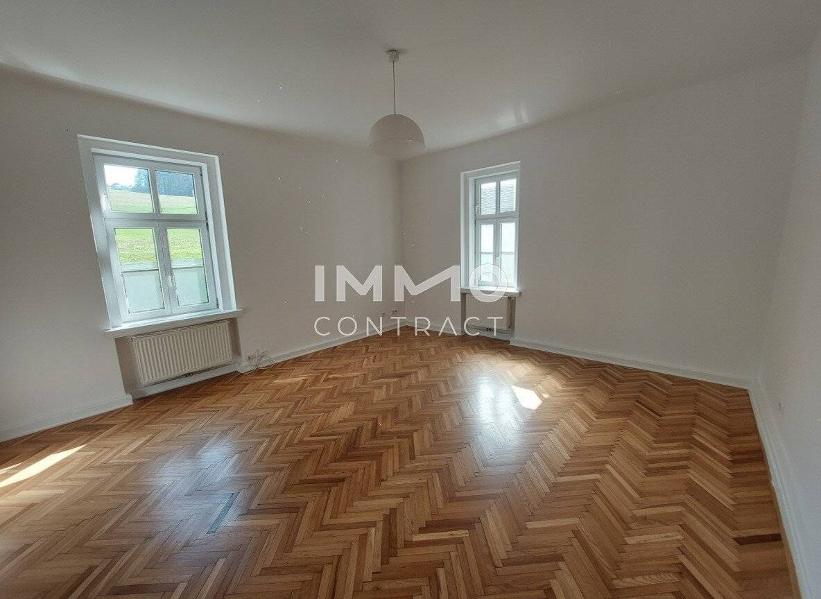 Old building apartment with loggia outskirts