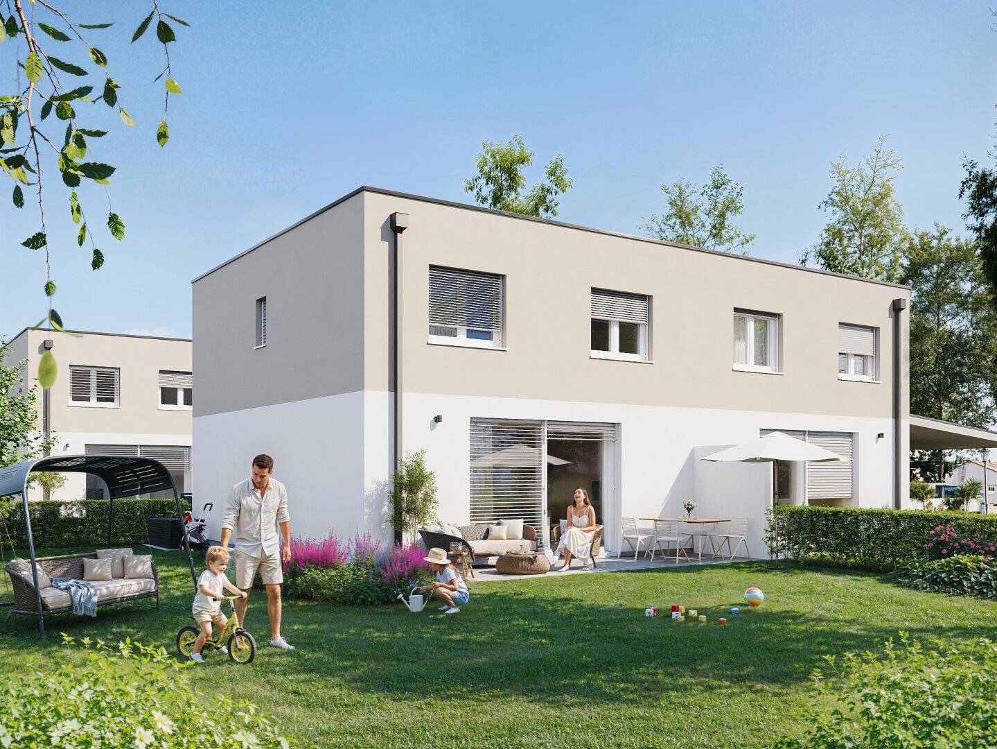 Reihenhaus mit Garten in Rüstorf