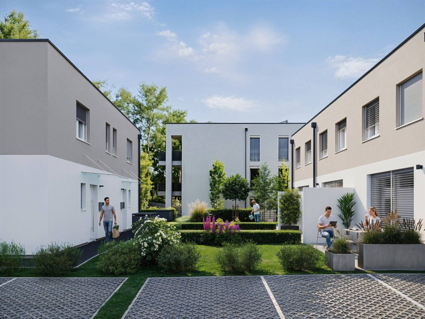 Reihenhaus mit Garten in Rüstorf