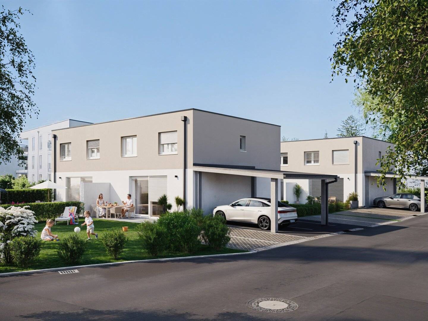 Reihenhaus mit Garten in Rüstorf