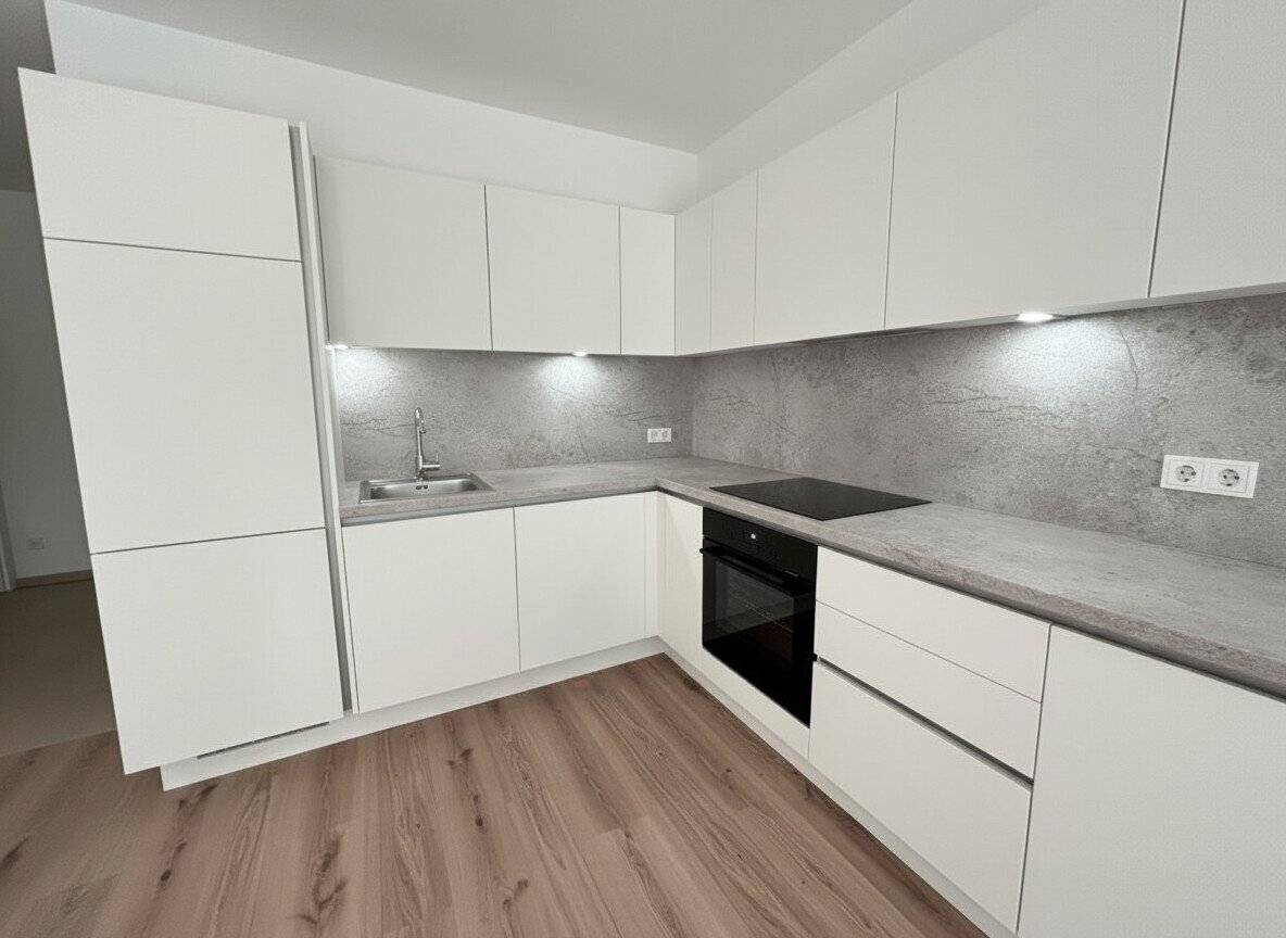 Newly built Wohnung near Linz Uni in green