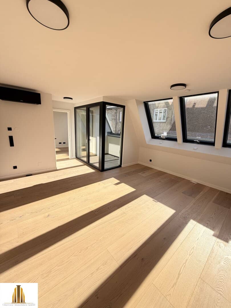 Brand new top floor apartment with terrace