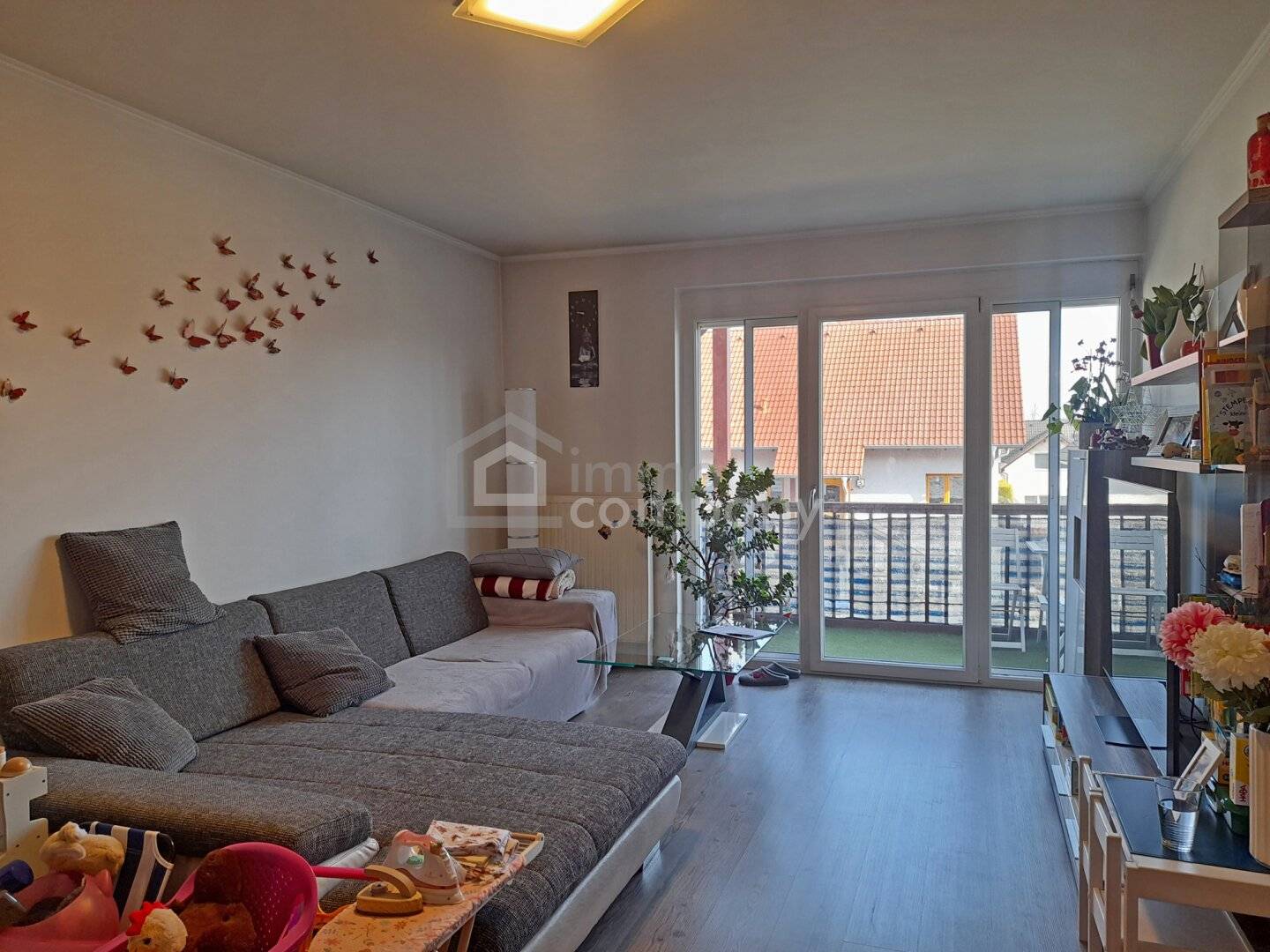 Wohnung in ruhiger grüner Lage mit Balkon