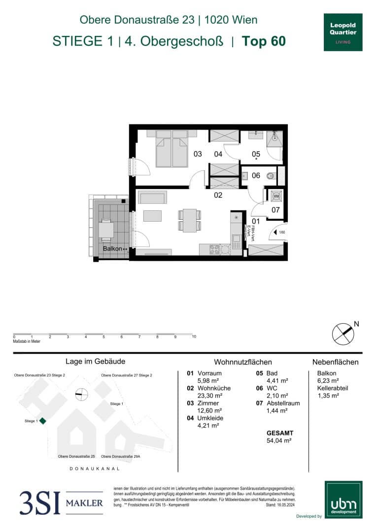 Apartment first occupancy balcony geothermal