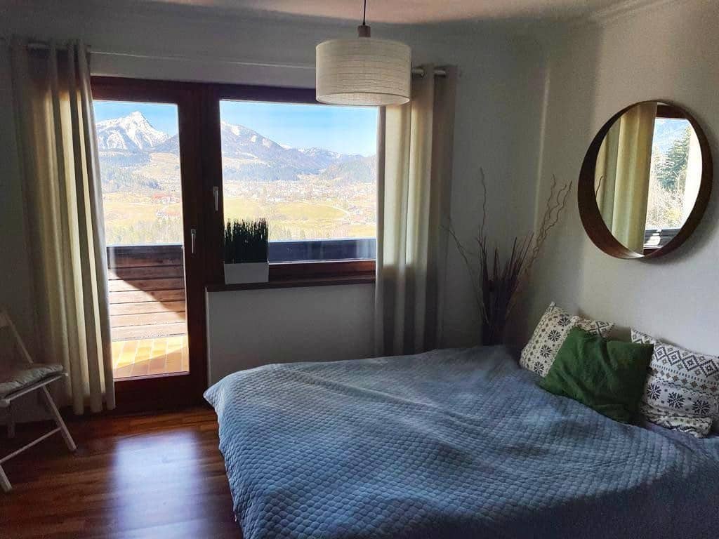 Ferienwohnung im Ski und Wandergebiet mit Balkon