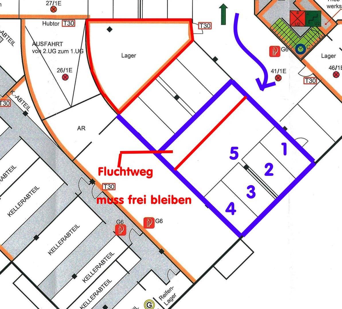 4 Tiefgaragenplätze Leonding