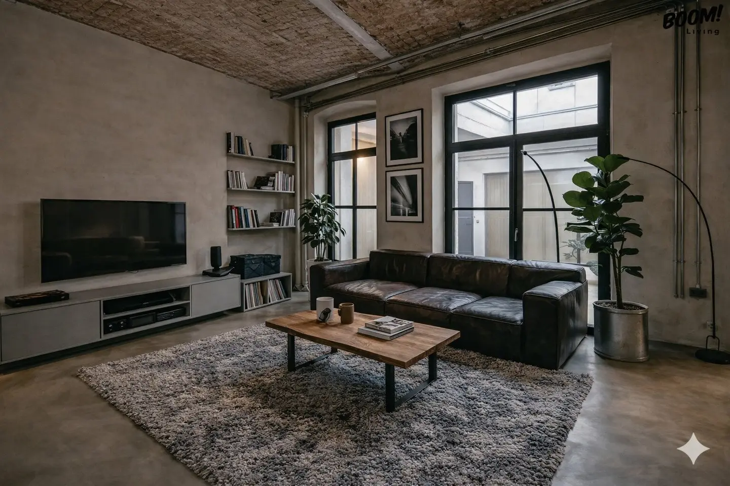 Vielseitiges Loft mit Büro und Terrasse in Meidling