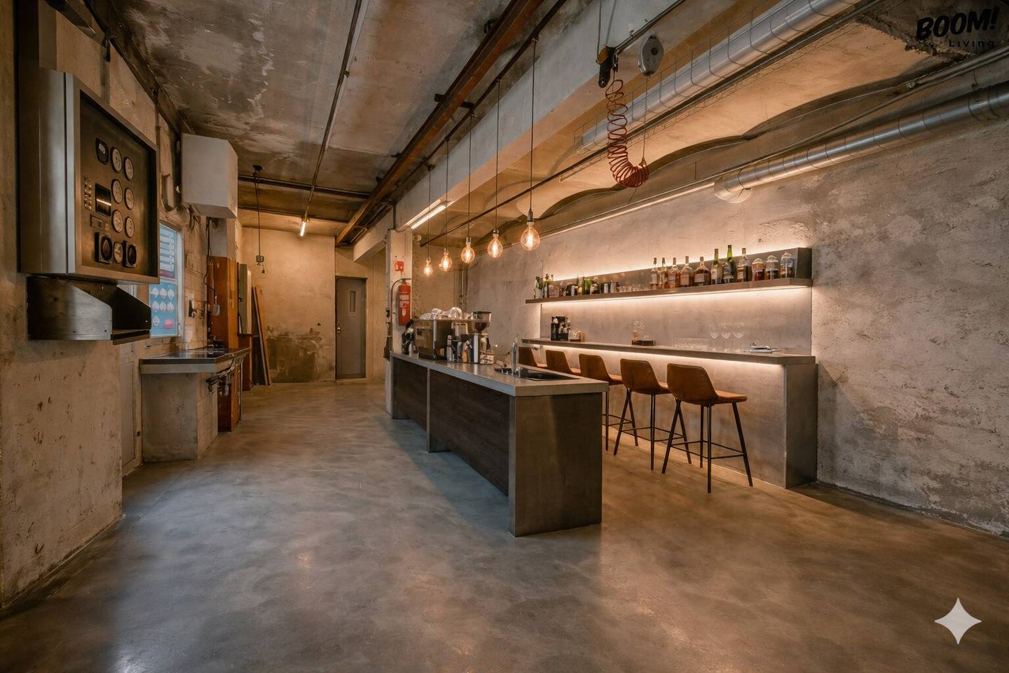 Versatile Loft with Office and Terrace in Meidling