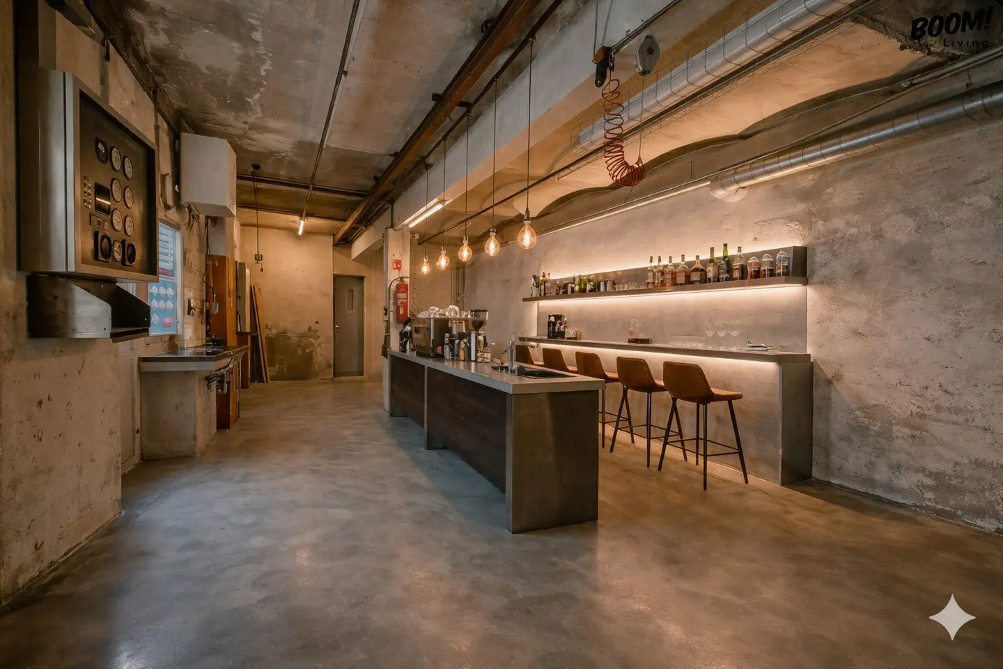 Vielseitiges Loft mit Büro und Terrasse in Meidling