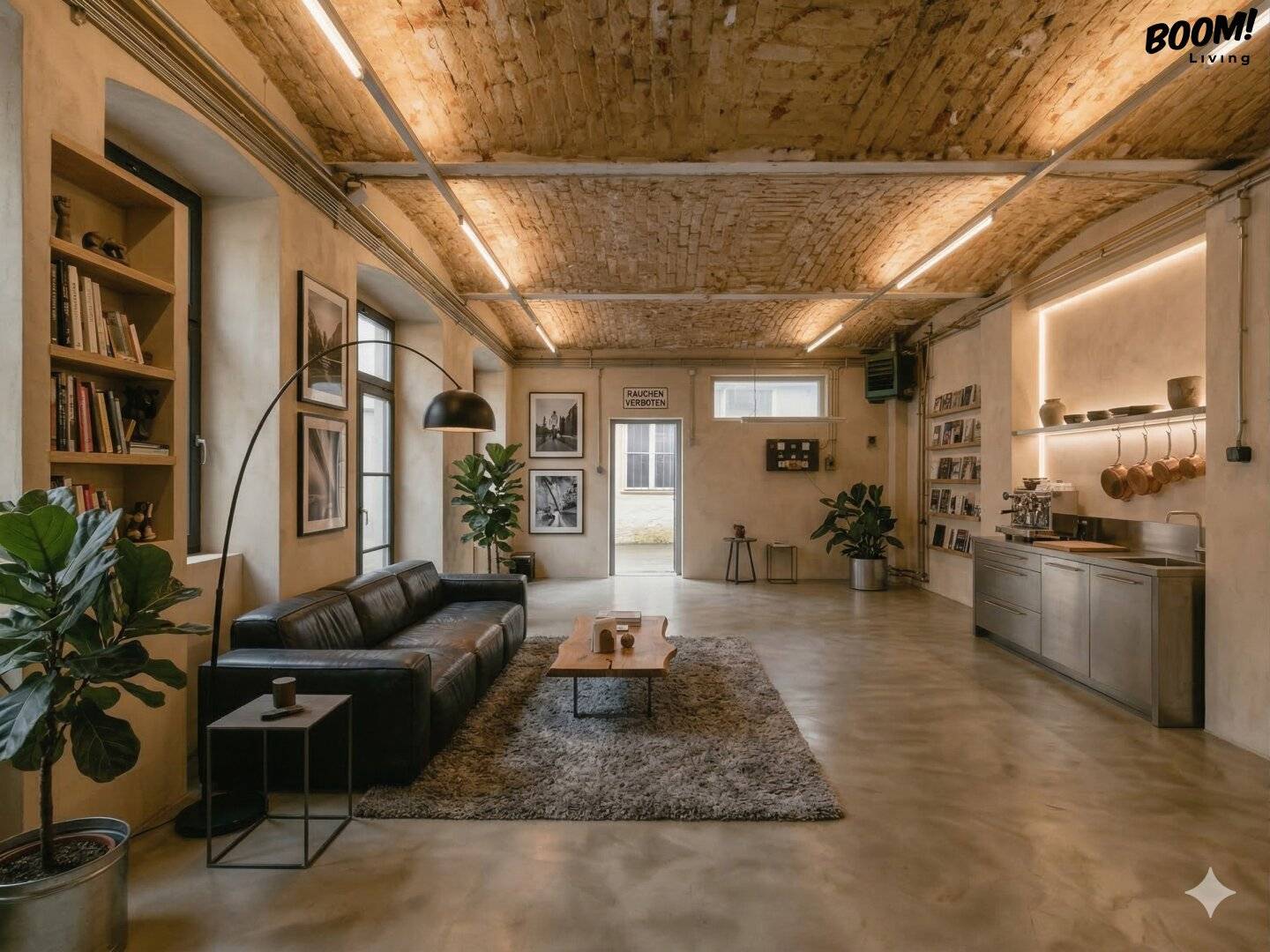 Versatile Loft with Office and Terrace in Meidling