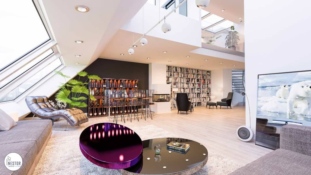 Penthouse Stephansplatz rooftop terrace lift