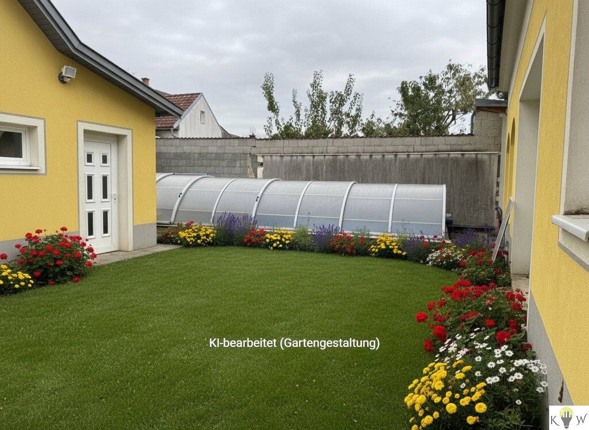 Charming house with pool in Halbturn