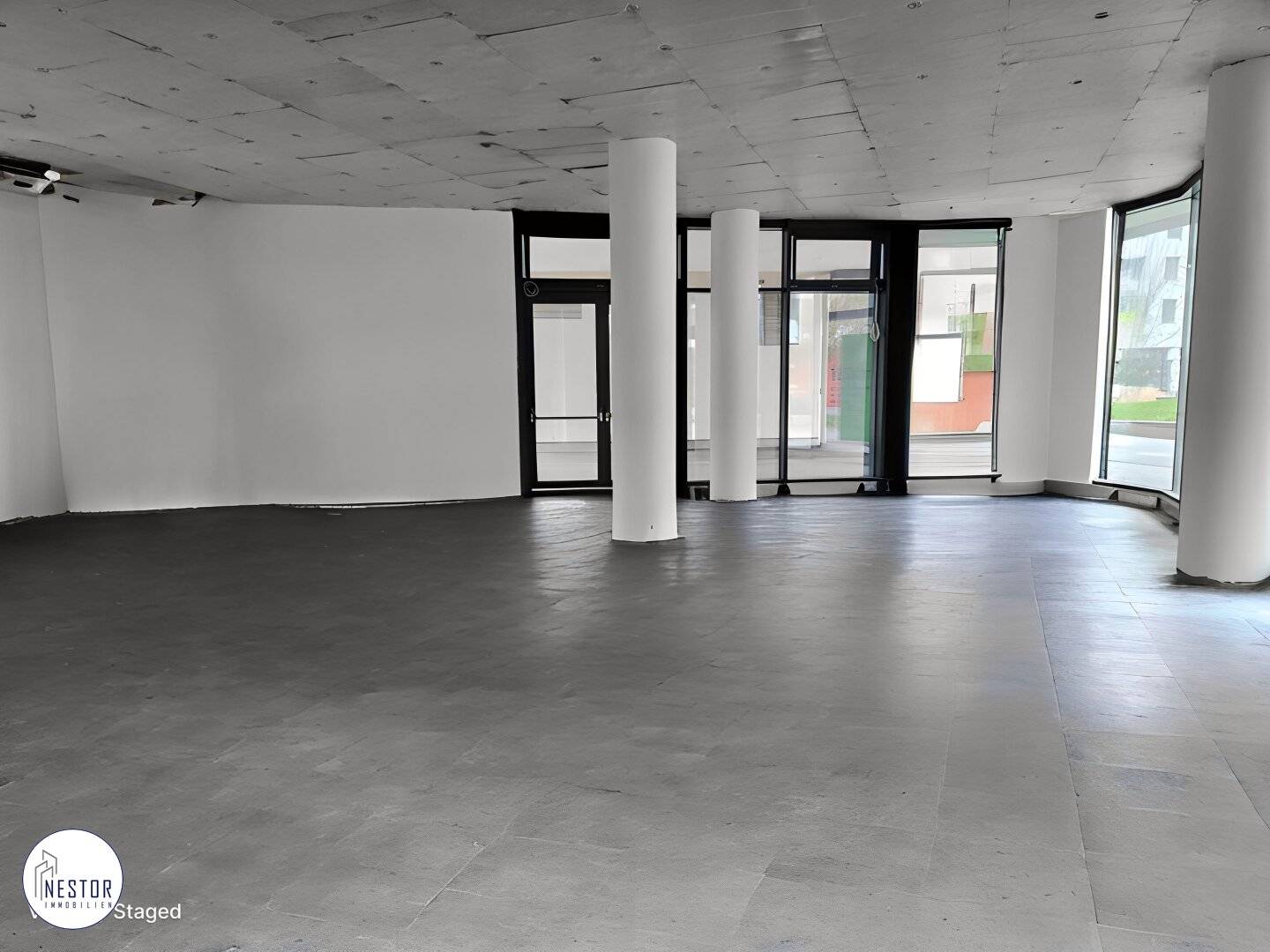 Top location | Modern commercial space (approx. 186 m²) with spacious rooms