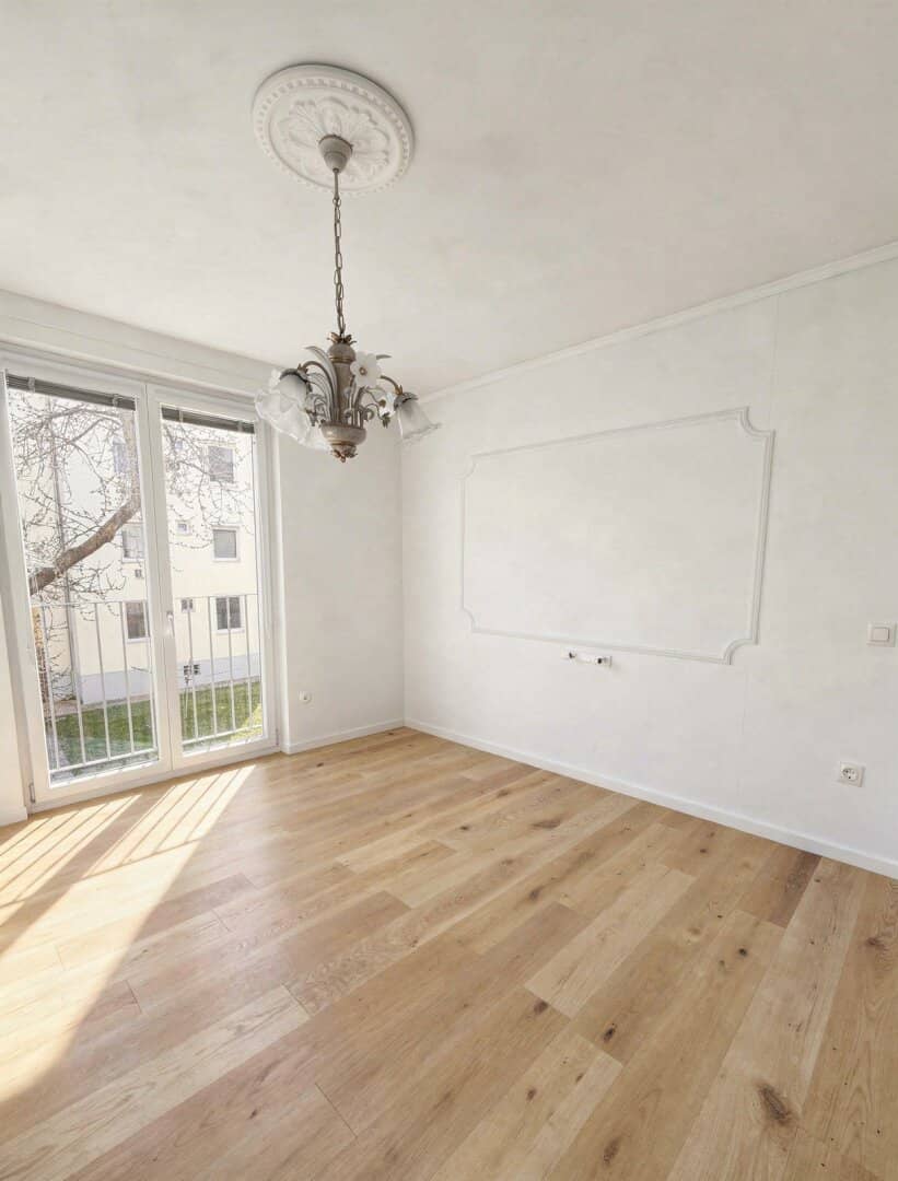 Apartment with garden view in quiet location
