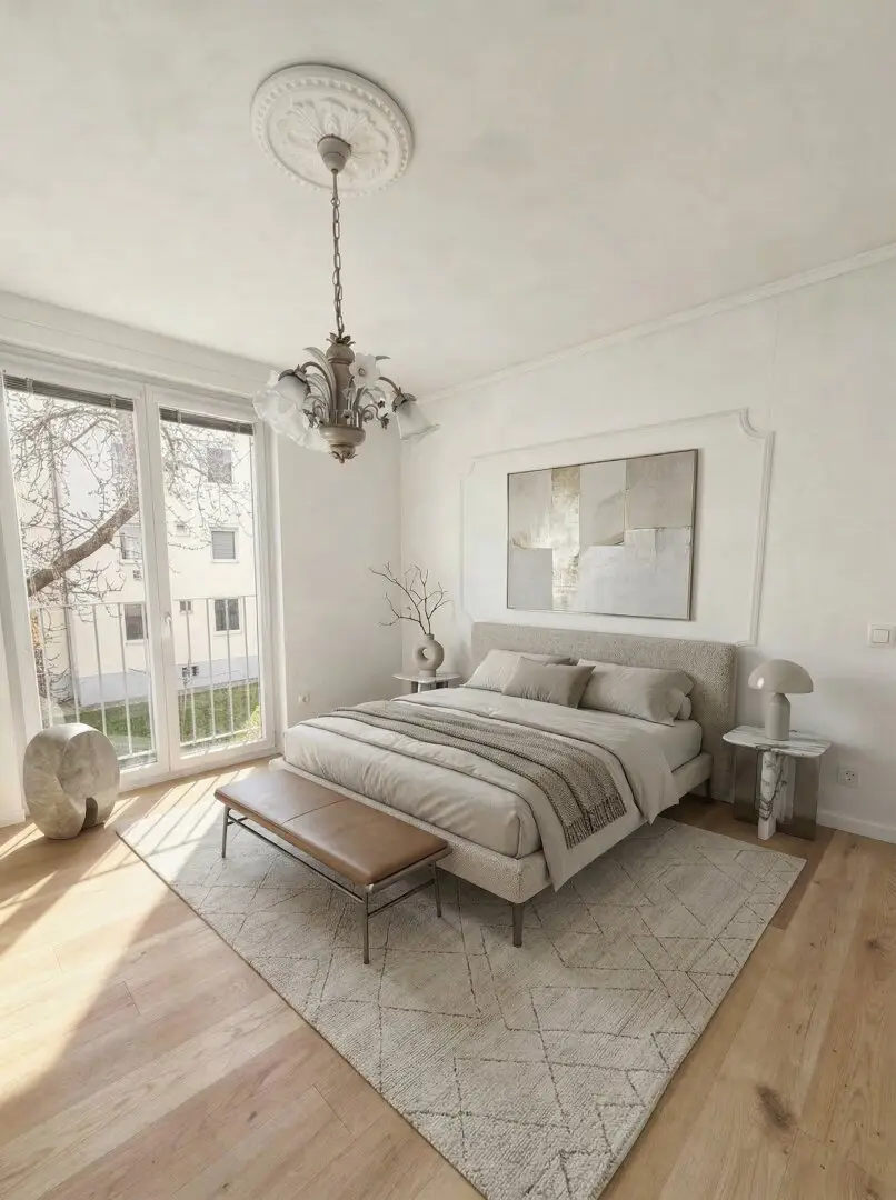 Apartment with garden view in quiet location