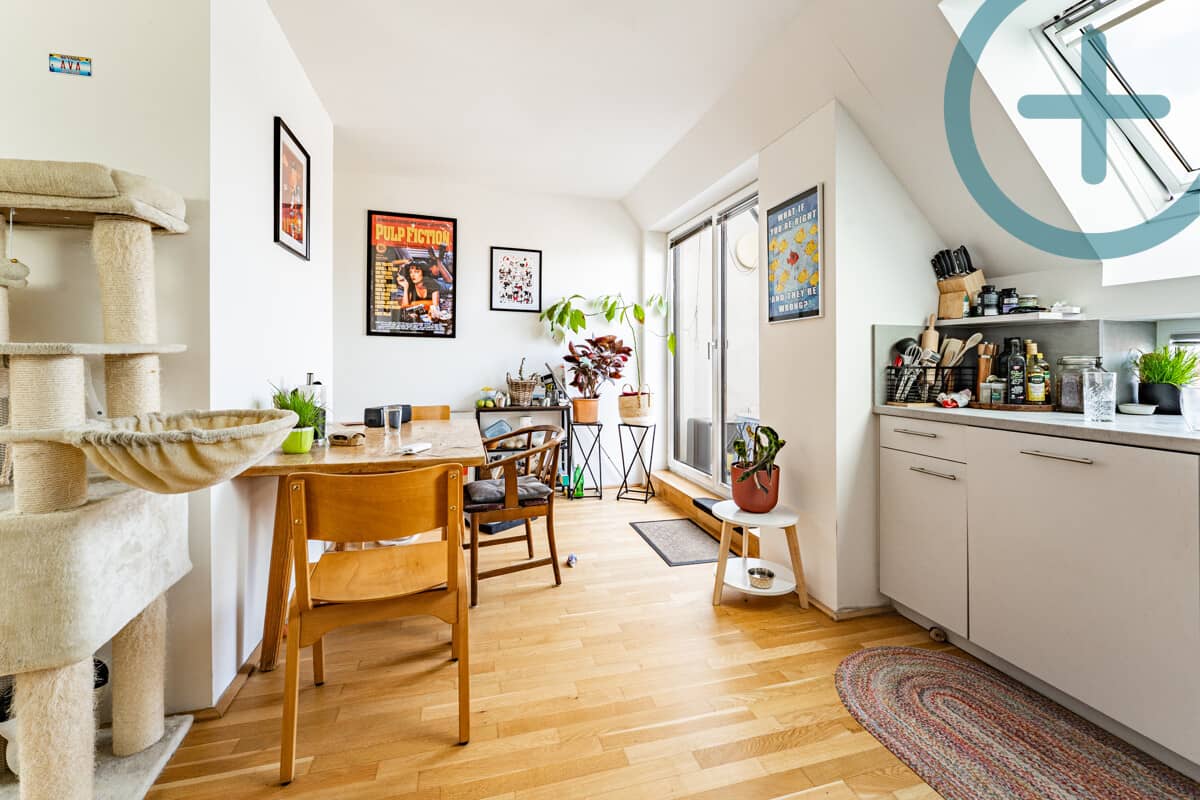 Dachgeschosswohnung Favoriten mit Dachterrasse