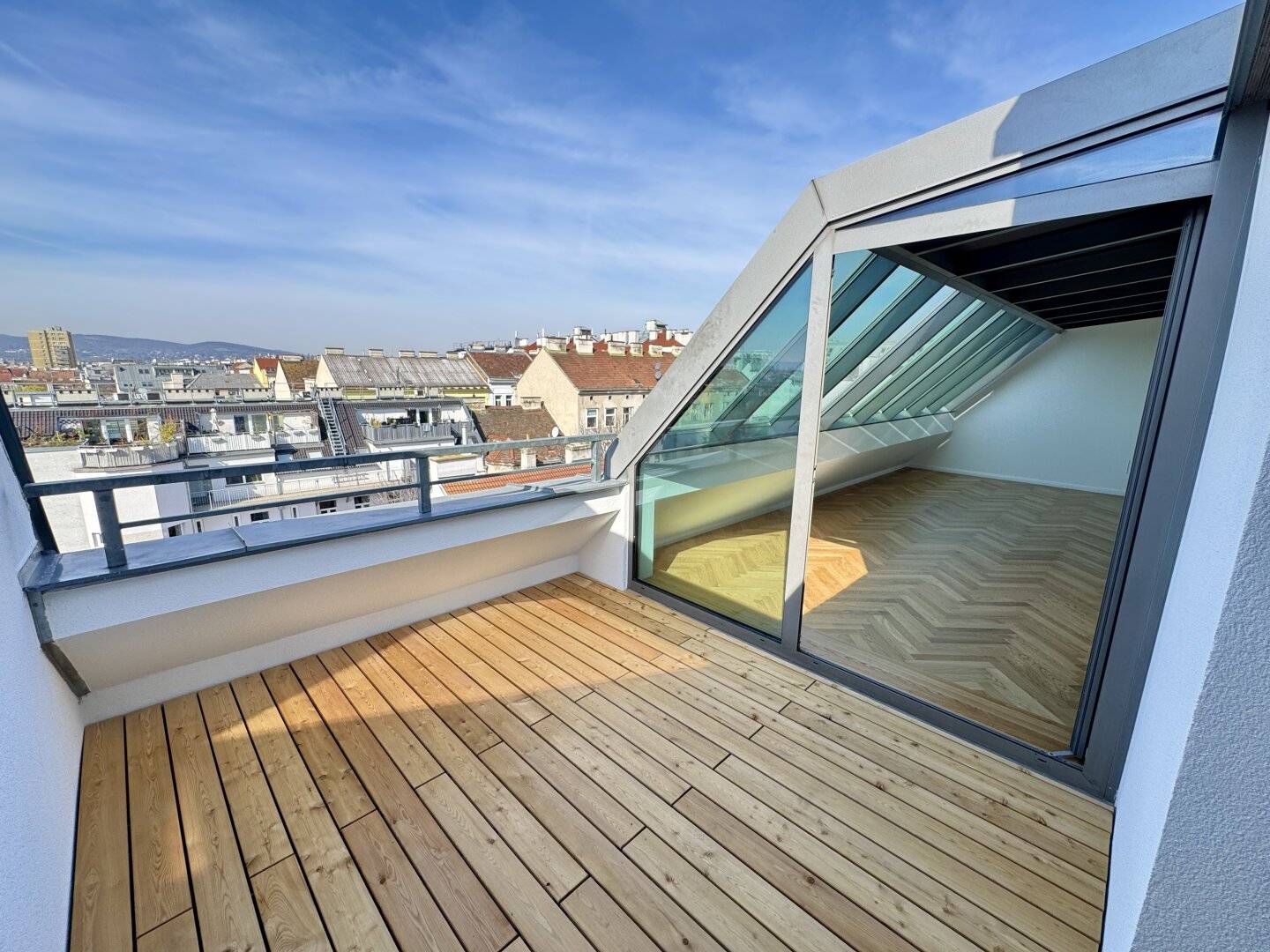 Attic apartment with gallery and Vienna views