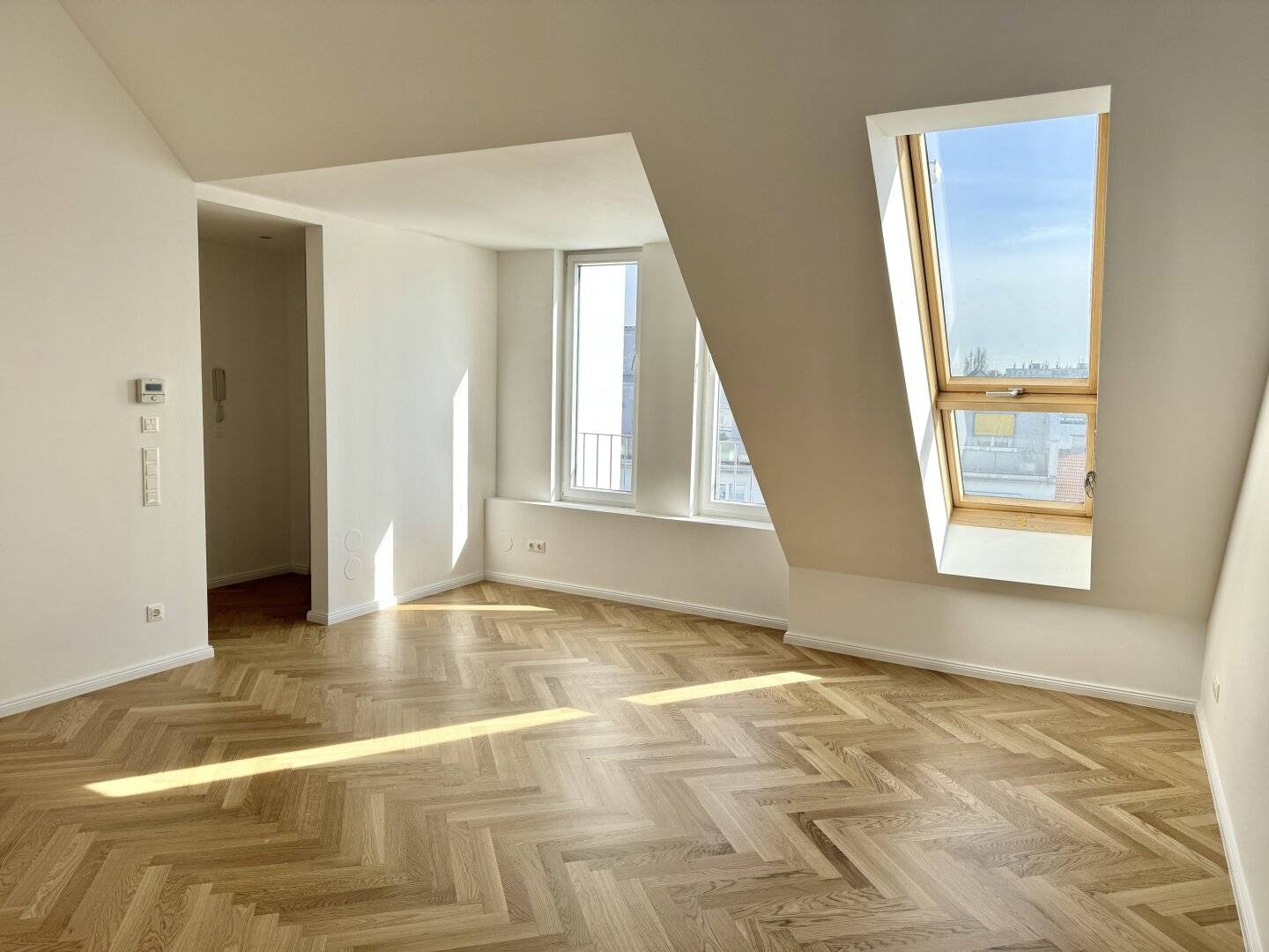 Attic apartment with gallery and Vienna views