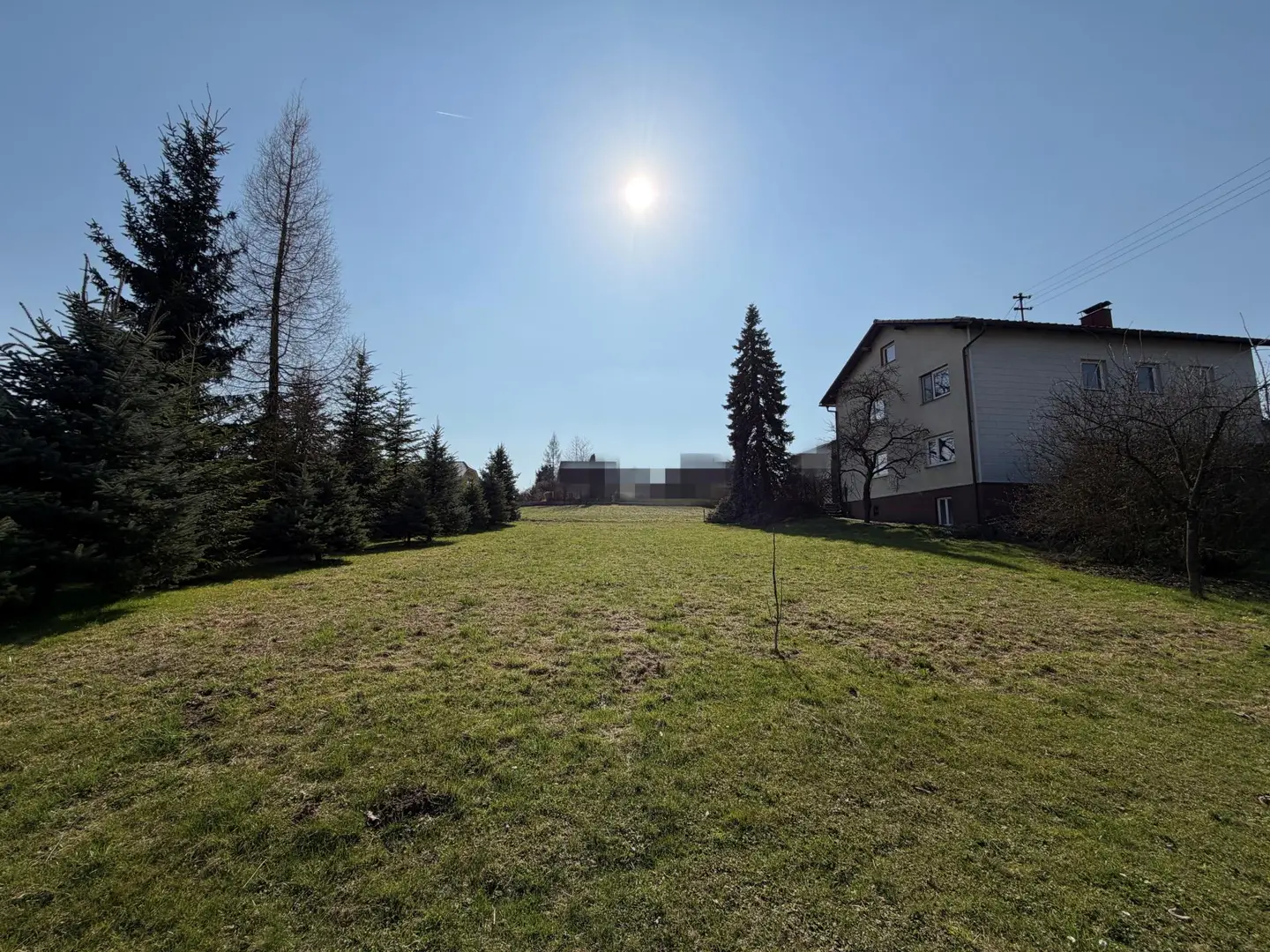 Sunny building plot in Willhering