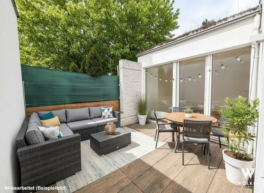 Wohnung mit Südwestterrasse und Garagenplatz