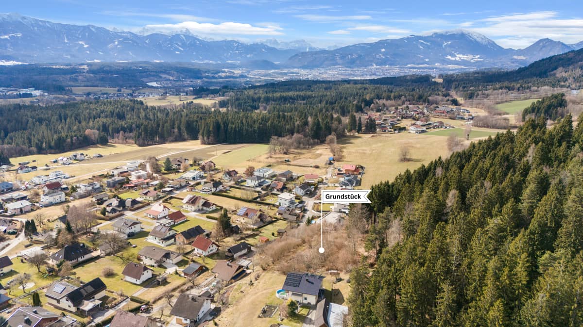 Baugrundstück mit Aussicht in Wernberg