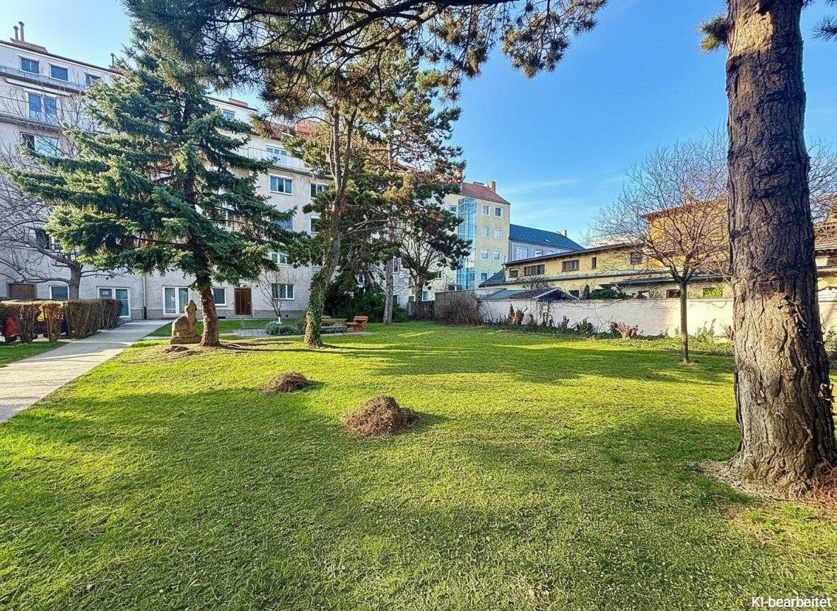 Wohnung am Hauptplatz mit Loggia und Blick in den grünen Innenhof
