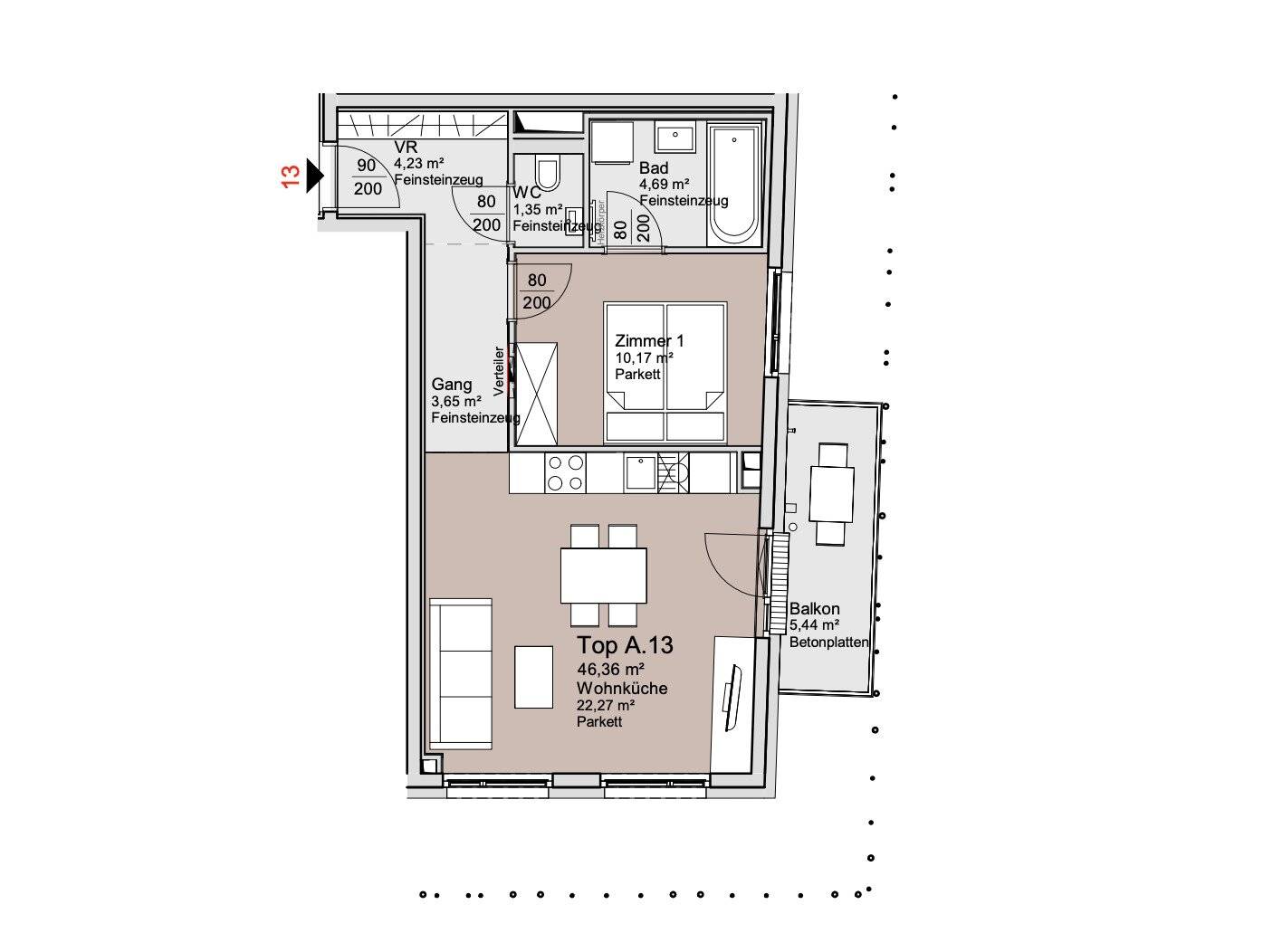 Der Beste Platz im Viertel - An der Schanze 25 - Begehrtes Wohnprojekt nahe Obere Alte Donau - Auf Eigengrund