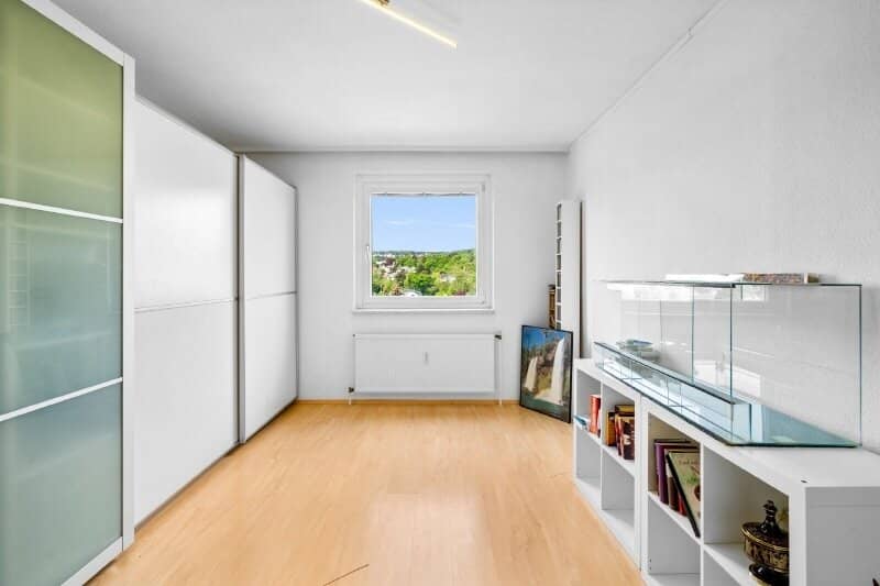 Dachgeschosswohnung mit Burg Liechtenstein Blick