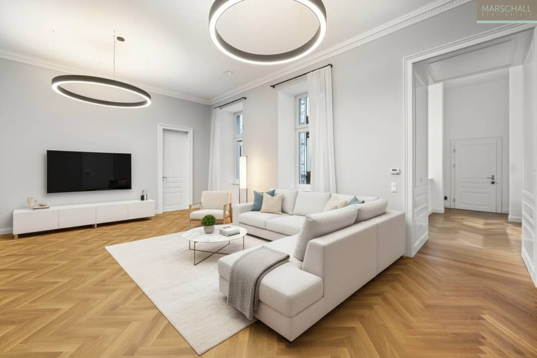 Zentrumsnahe Altbauwohnung im generalsanierten Palais