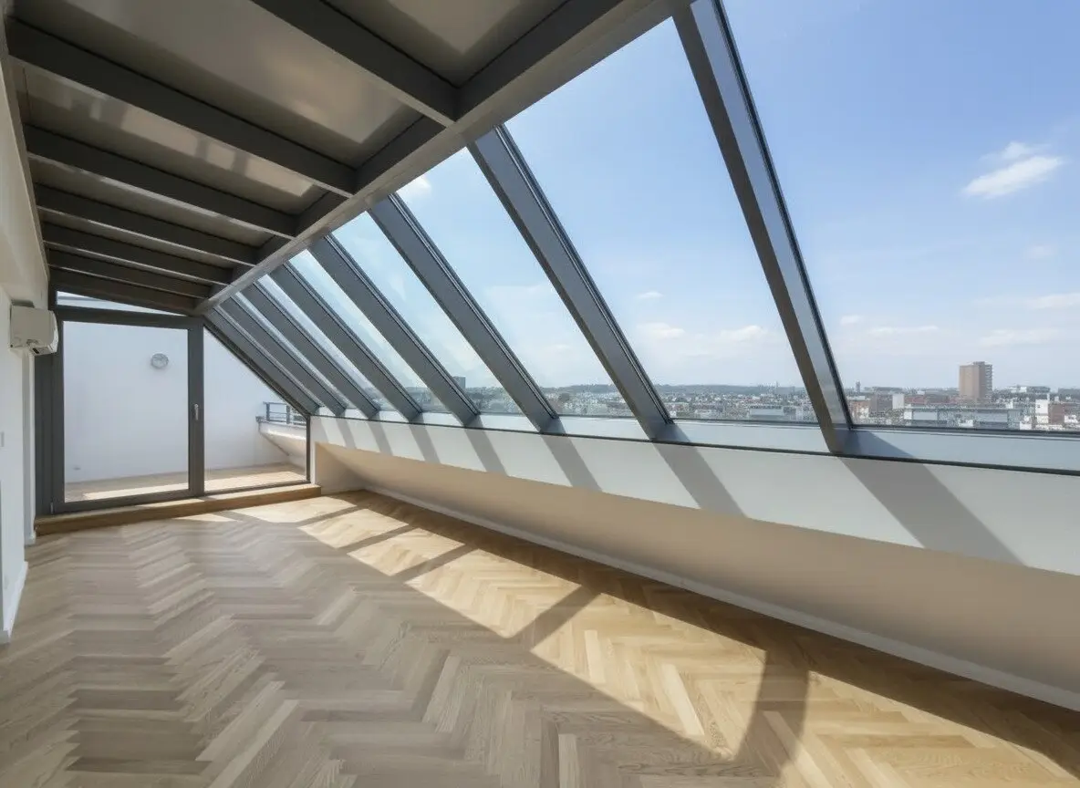 Erstbezug nach Sanierung - Dachgeschossmaisonette mit toller Terrasse &amp; fertig installierter Klimaanlage