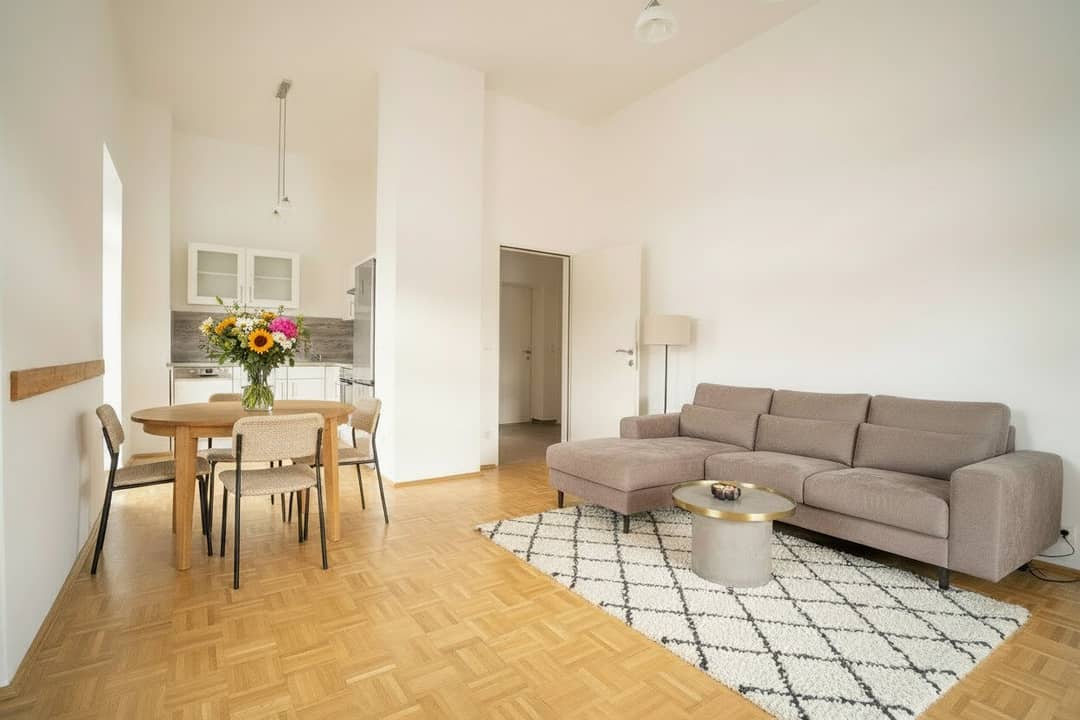 Wohnung zentral gelegen Westbalkon Carport