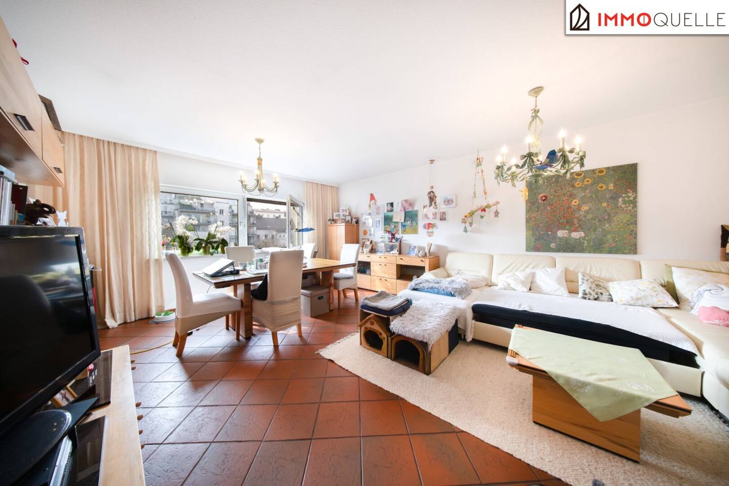 Dachgeschosswohnung Offener Wohnbereich Lichtdurchflutet