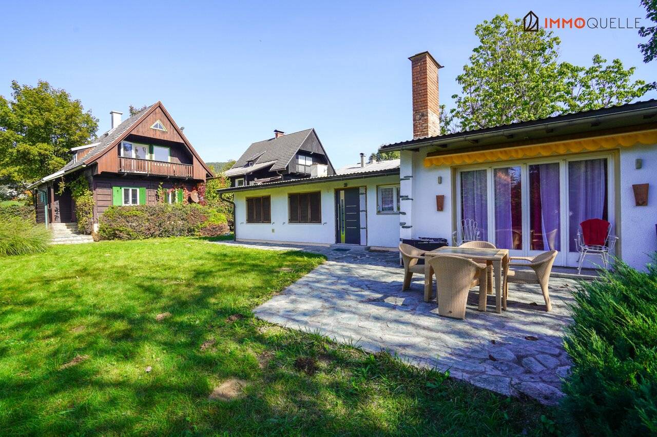 Haus mit Bungalow & Garten in Velden
