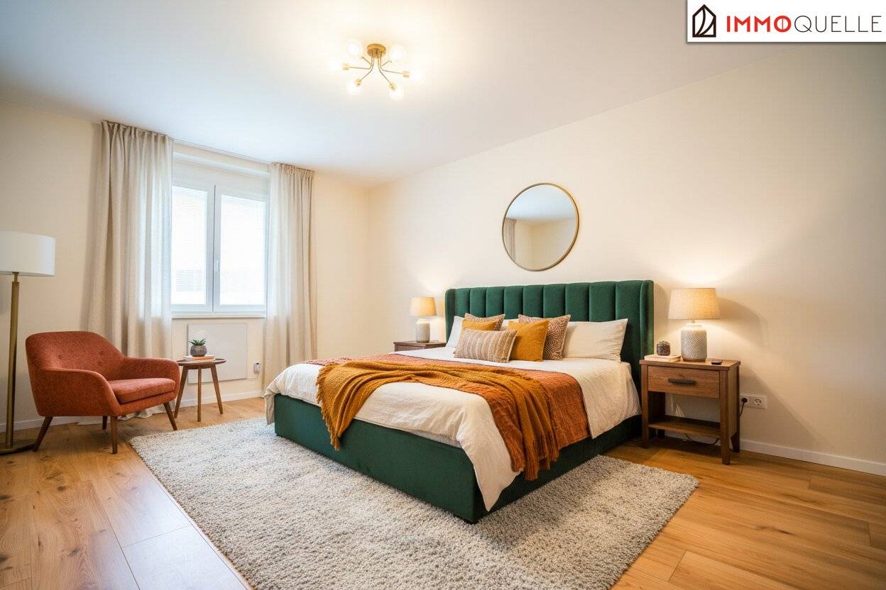 Erstbezug nach Sanierung Wohnung mit Grünblick