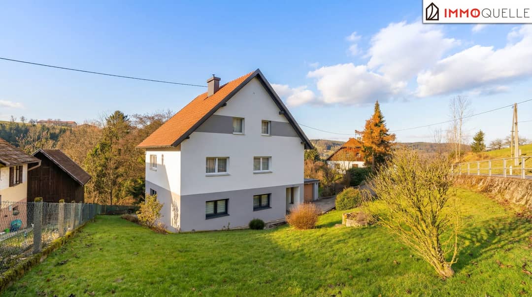 Einfamilienhaus in Steinbach m. Garten