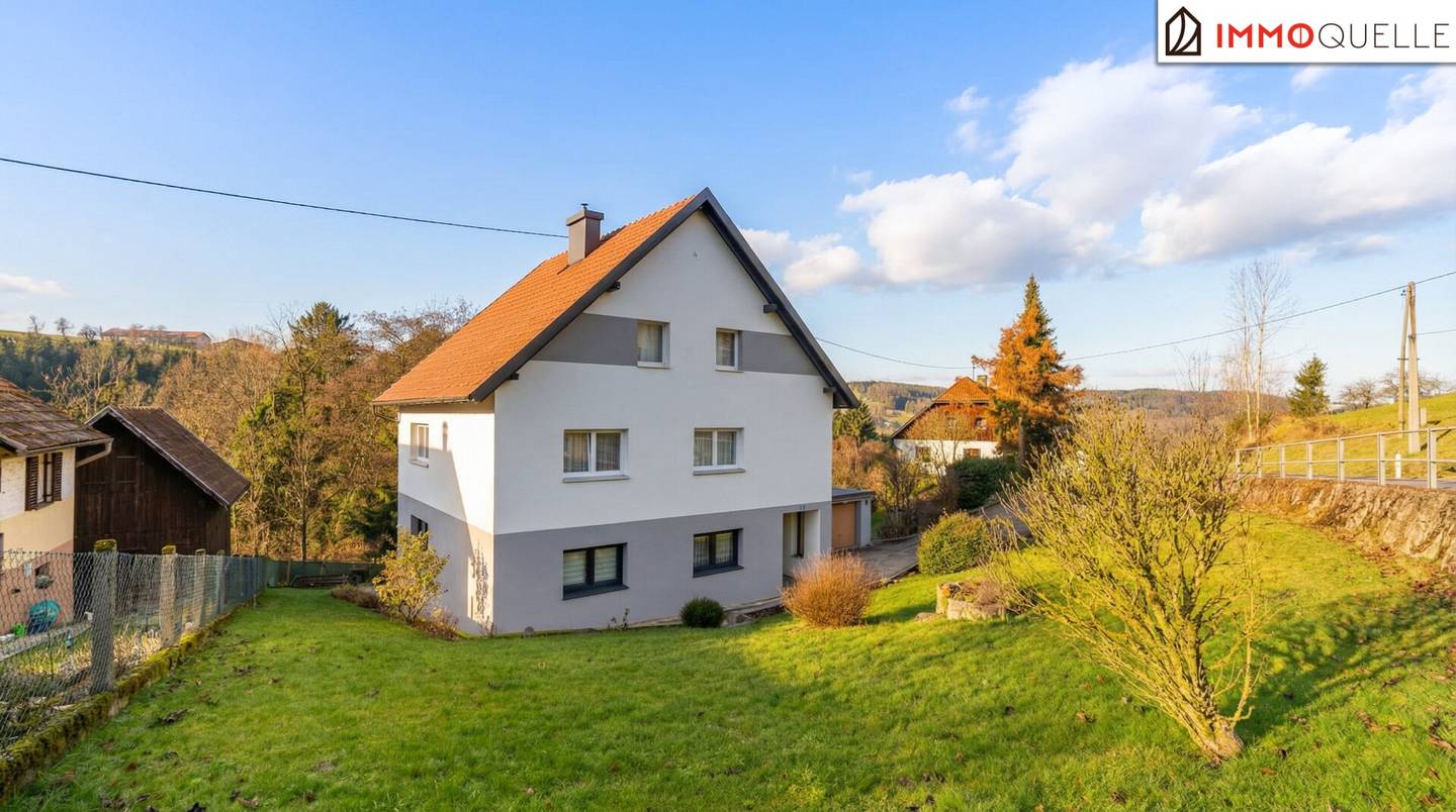 Einfamilienhaus in Steinbach m. Garten