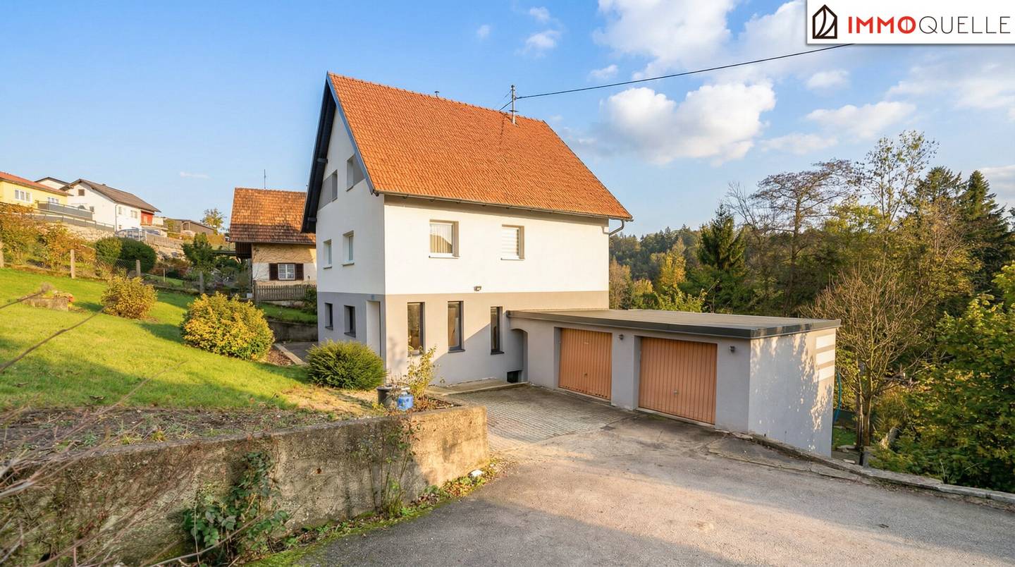 Einfamilienhaus in Steinbach m. Garten