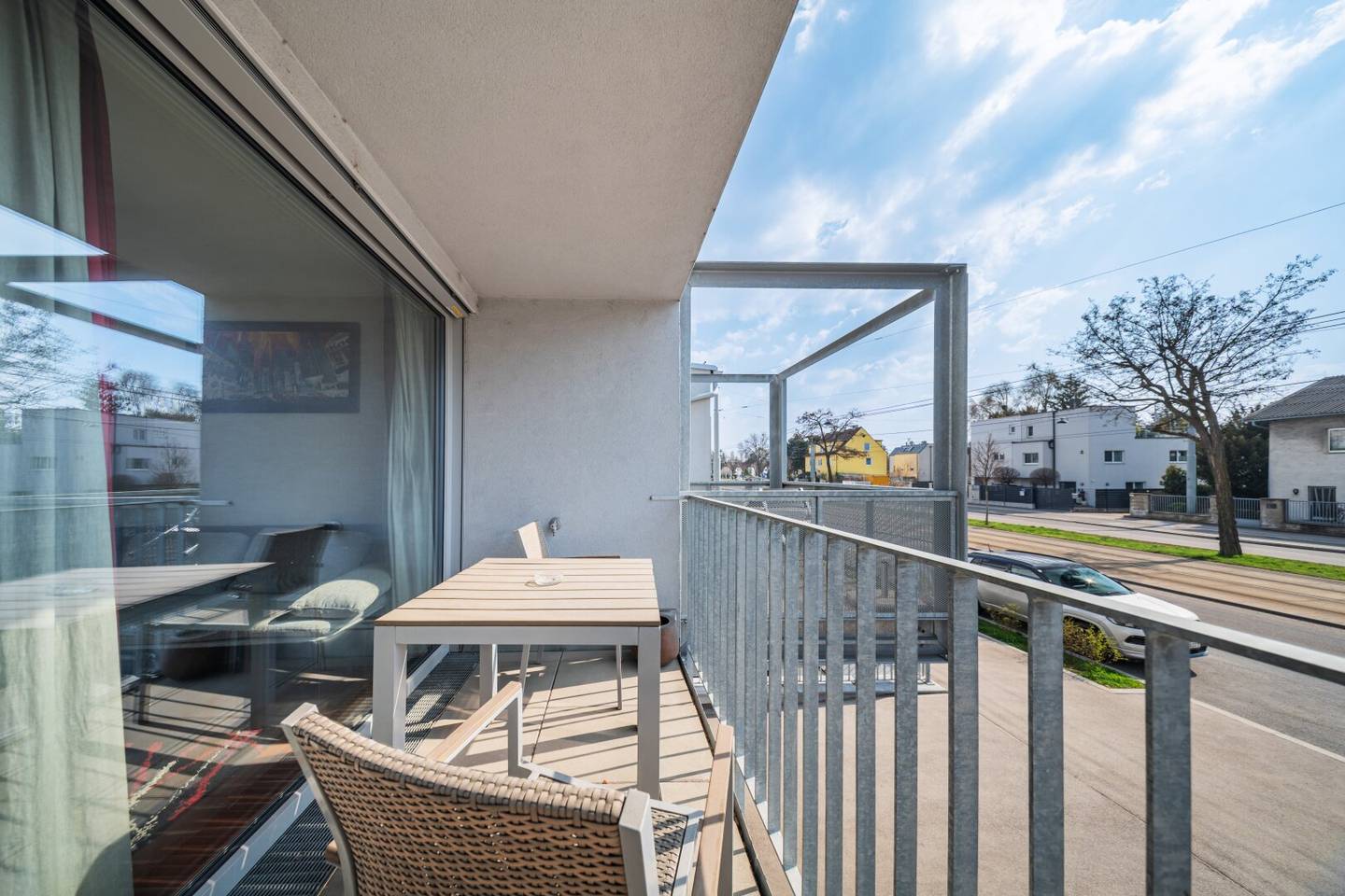 Wohnung mit Pool im Innenhof nahe der Alten Donau