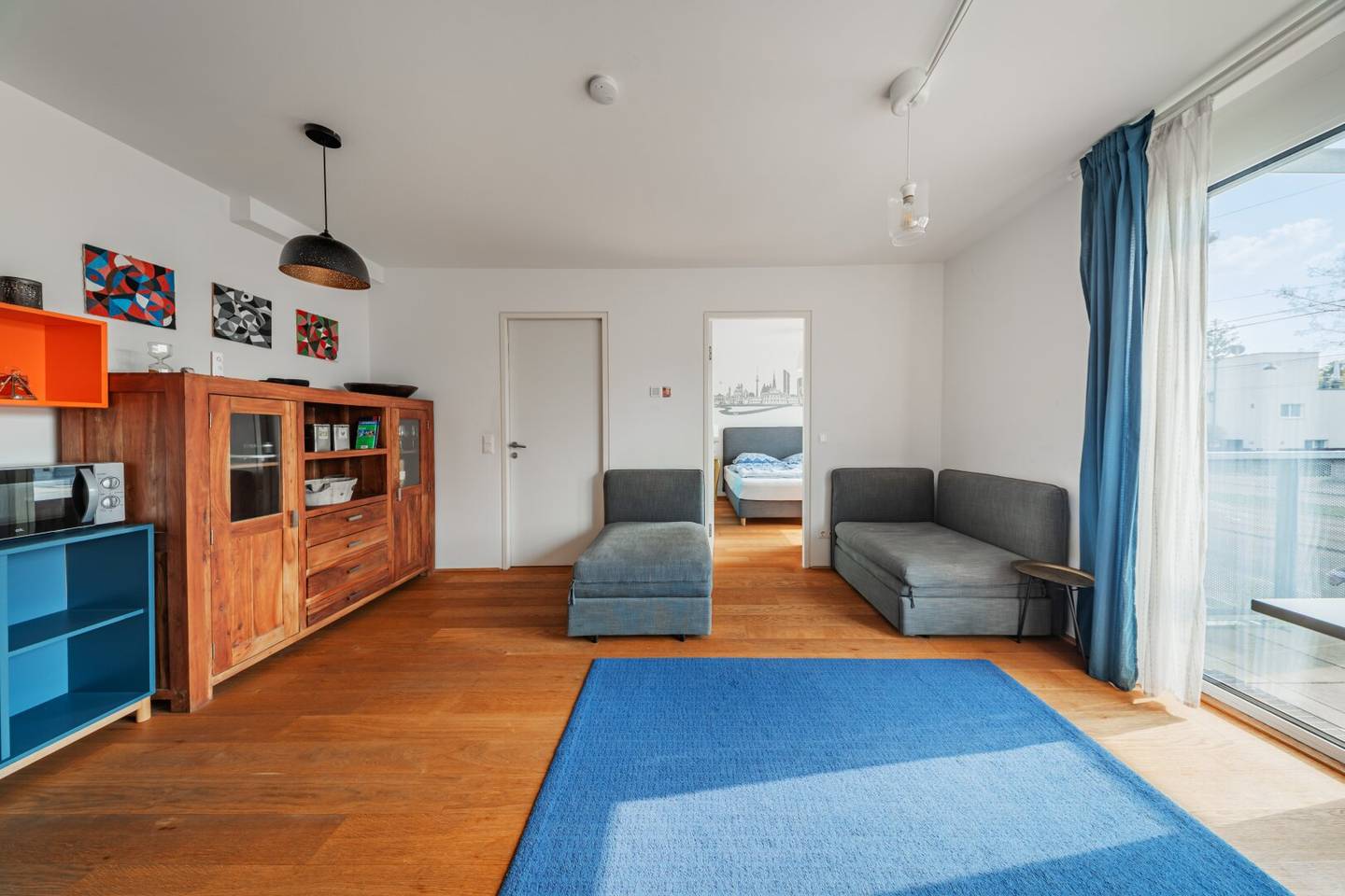 Apartment with pool and loggia near Old Danube