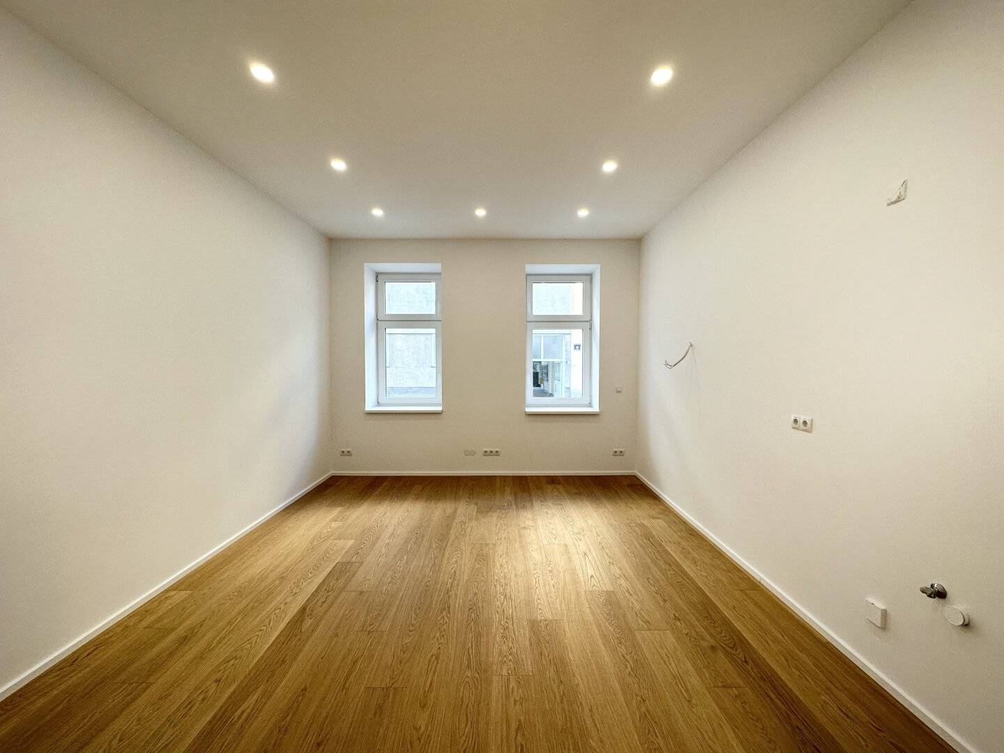 Ground floor apartment first occupancy after major renovation