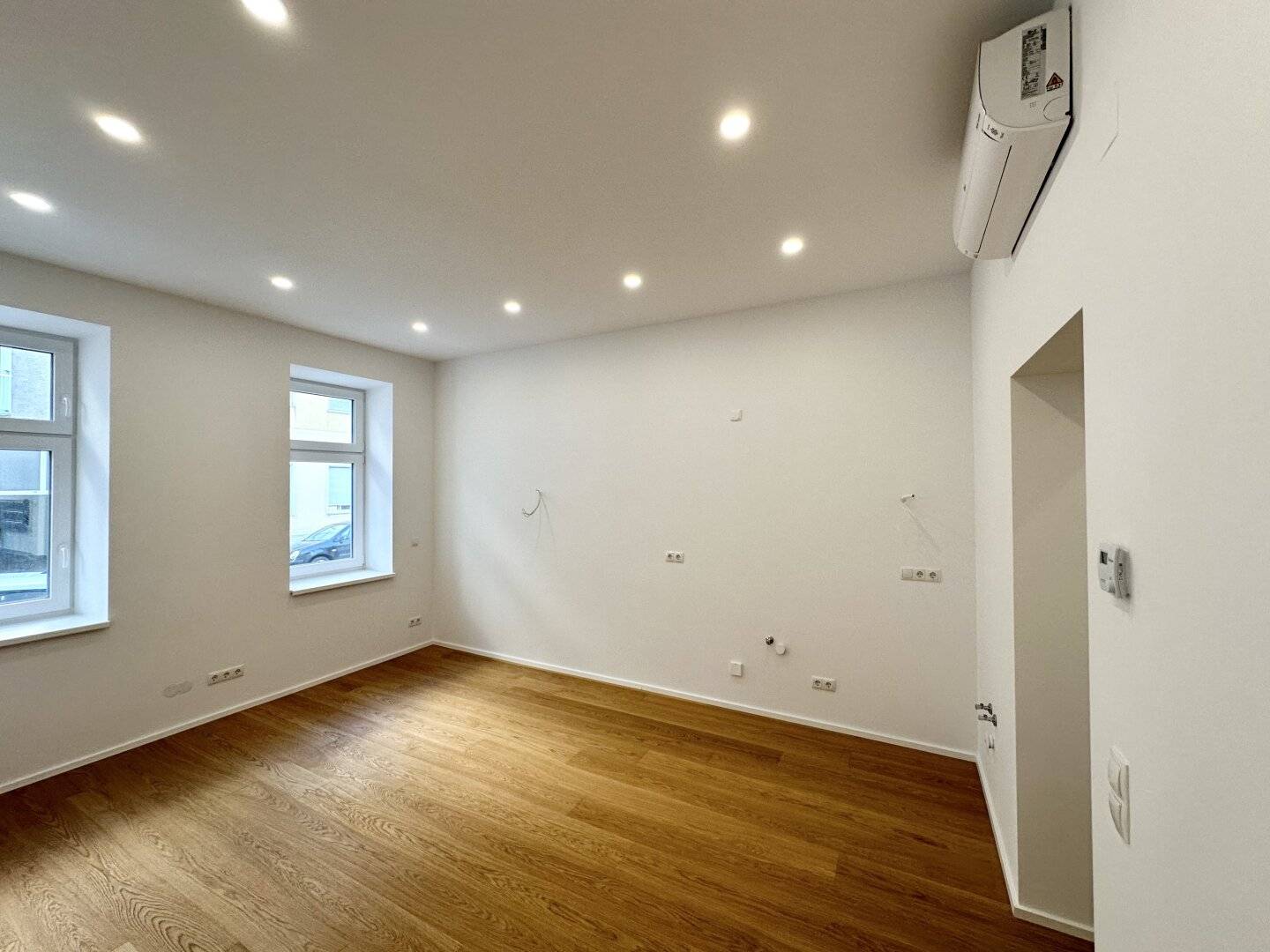 Ground floor apartment first occupancy after major renovation