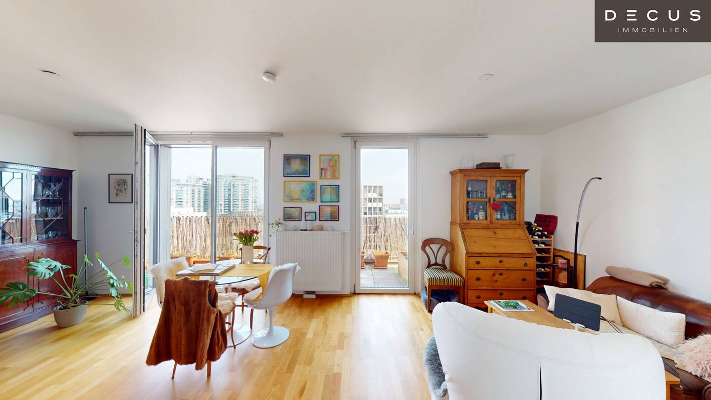 Wohnung mit Terrasse und Stellplatz am Hauptbahnhof