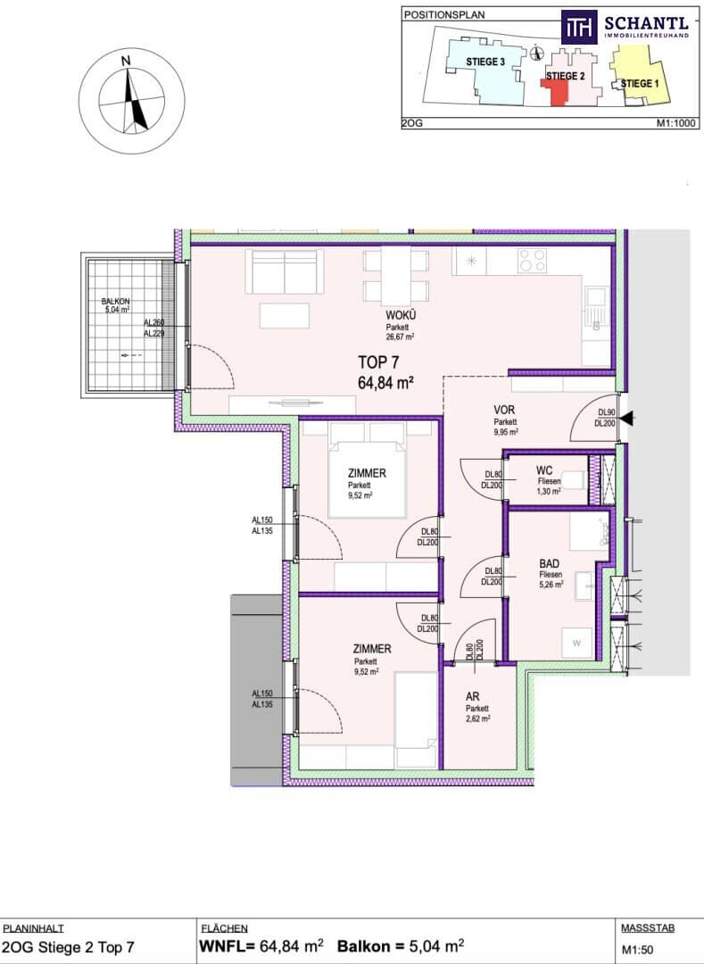 Apartment First Occupancy Balcony Near City