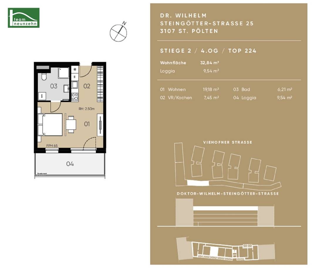 New 33m² Apartment St. Pölten
