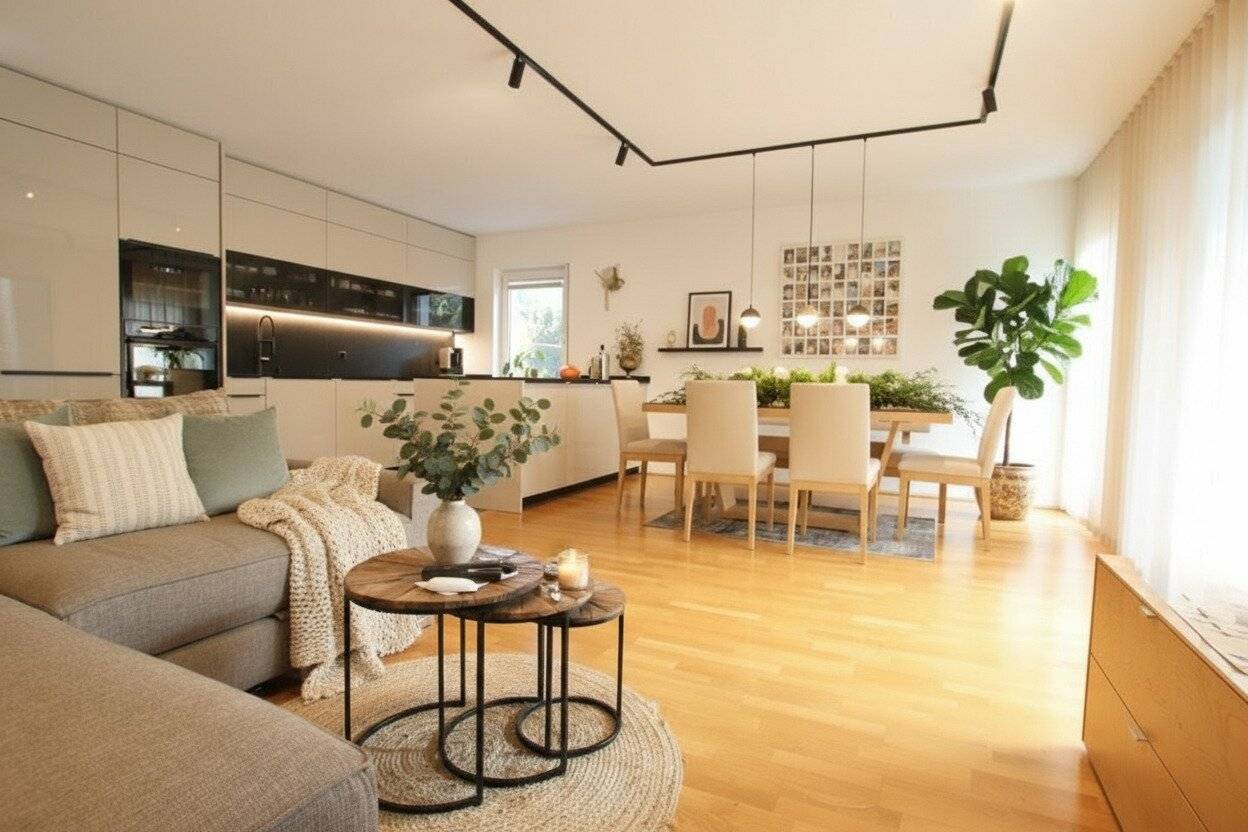 Wohnung mit Garten und sonniger Südausrichtung