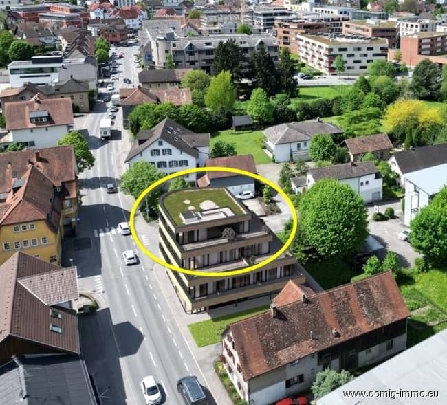 Penthouse mit Sonnenterrasse und Tiefgaragen