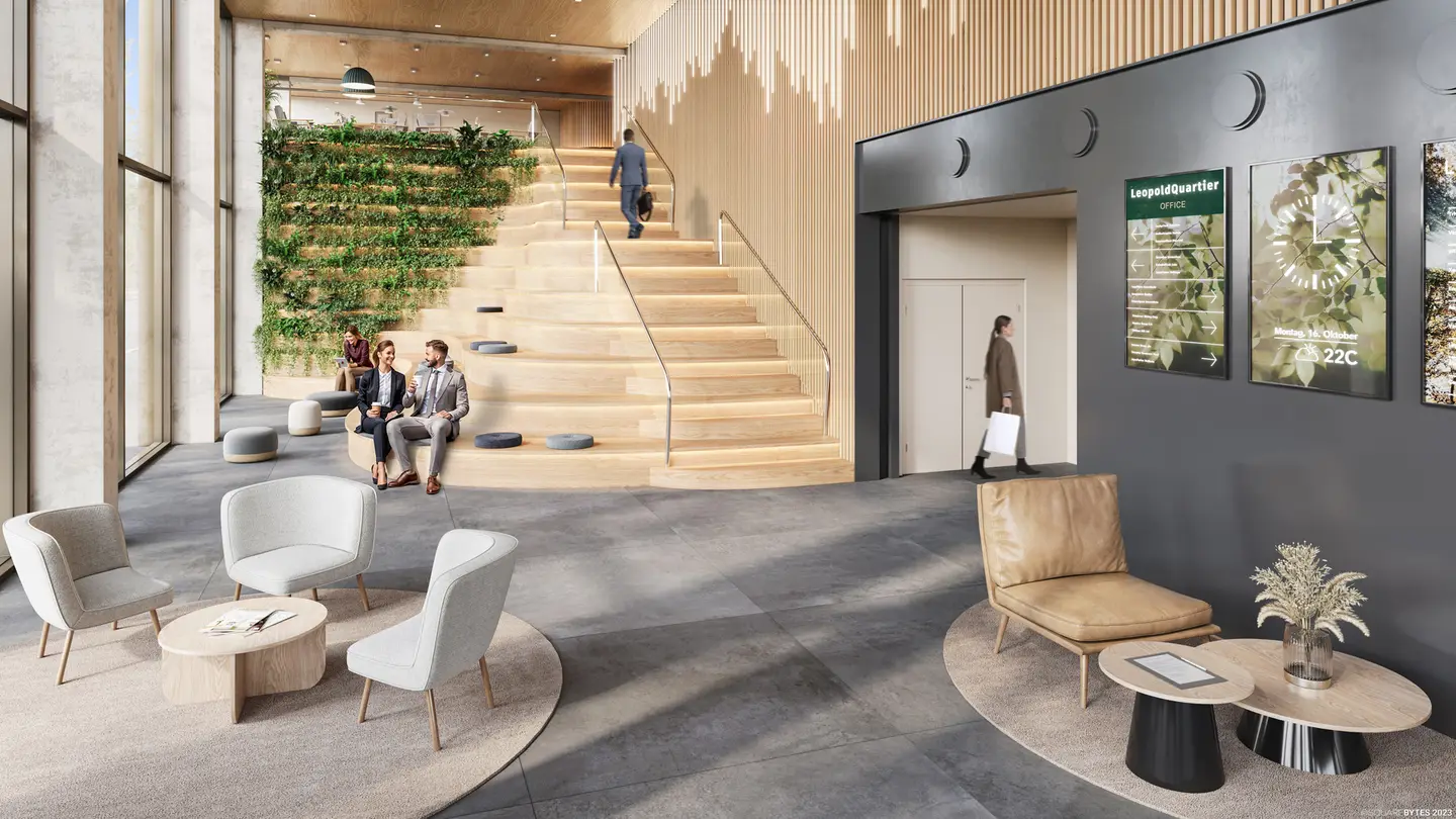 LeopoldQuartier Office 592m² Vienna