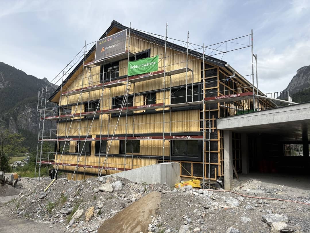 Neubau Ferienwohnung mit Terrasse und Bergblick