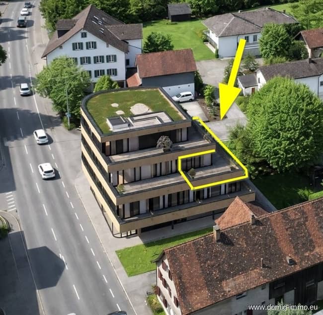 Wohnung im Neubau mit großer Terrasse